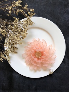 Cài áo handmade cúc voan