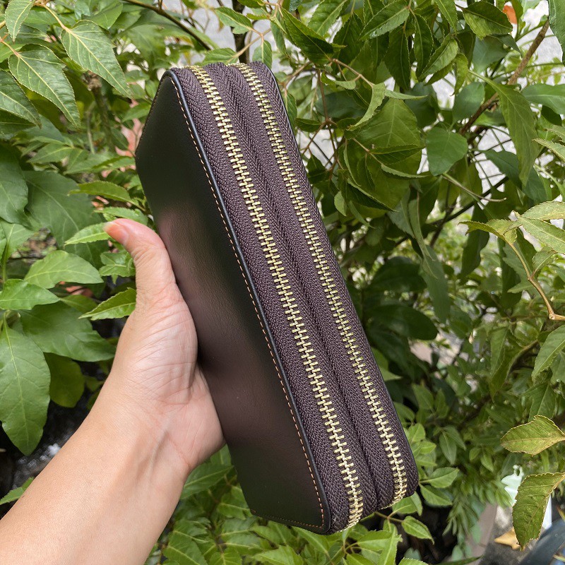 VÍ DÀI 2 NGĂN CẦM TAY NAM DA THẬT VD10