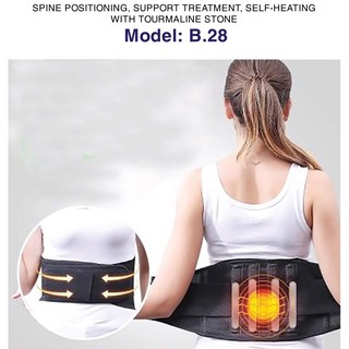 Đai lưng tự làm nóng không cần cắm điện Giảm mỡ bụng, Hỗ trợ giảm đau trong trường hợp thoát vị đĩa đệm, thoái hóa