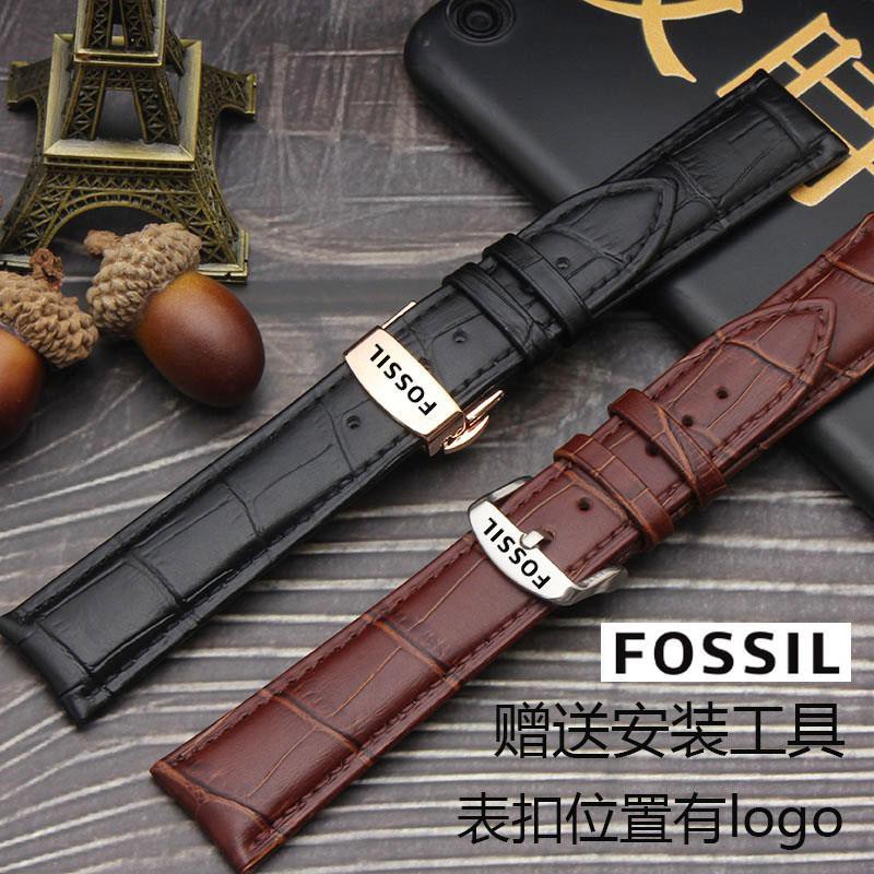 Đồng Hồ Đeo Tay Fossil Dây Da Thời Trang Cho Nam Nữ