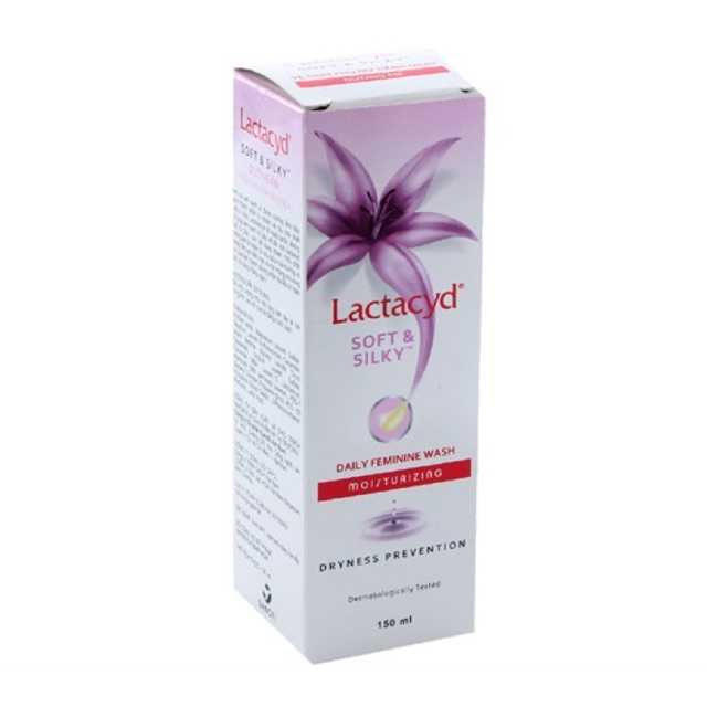 Dung dịch vệ sinh lactacyd soft and silky