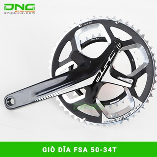 Giò dĩa xe đạp FSA 50-34T kèm BB86