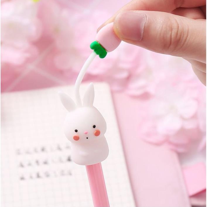 Bút Gel Nước Mực Đen Con Vật Kute Nhiều Màu H74