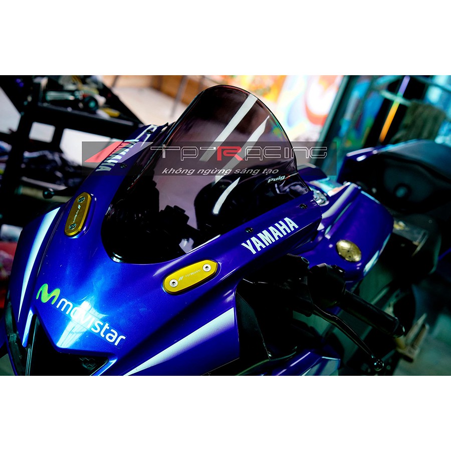 che chân kính cnc R15