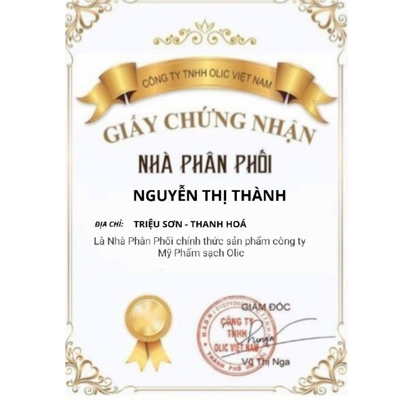 Kem Tan Mỡ Bụng Olic Chính hãng Giá Tốt nhất Hiện nay