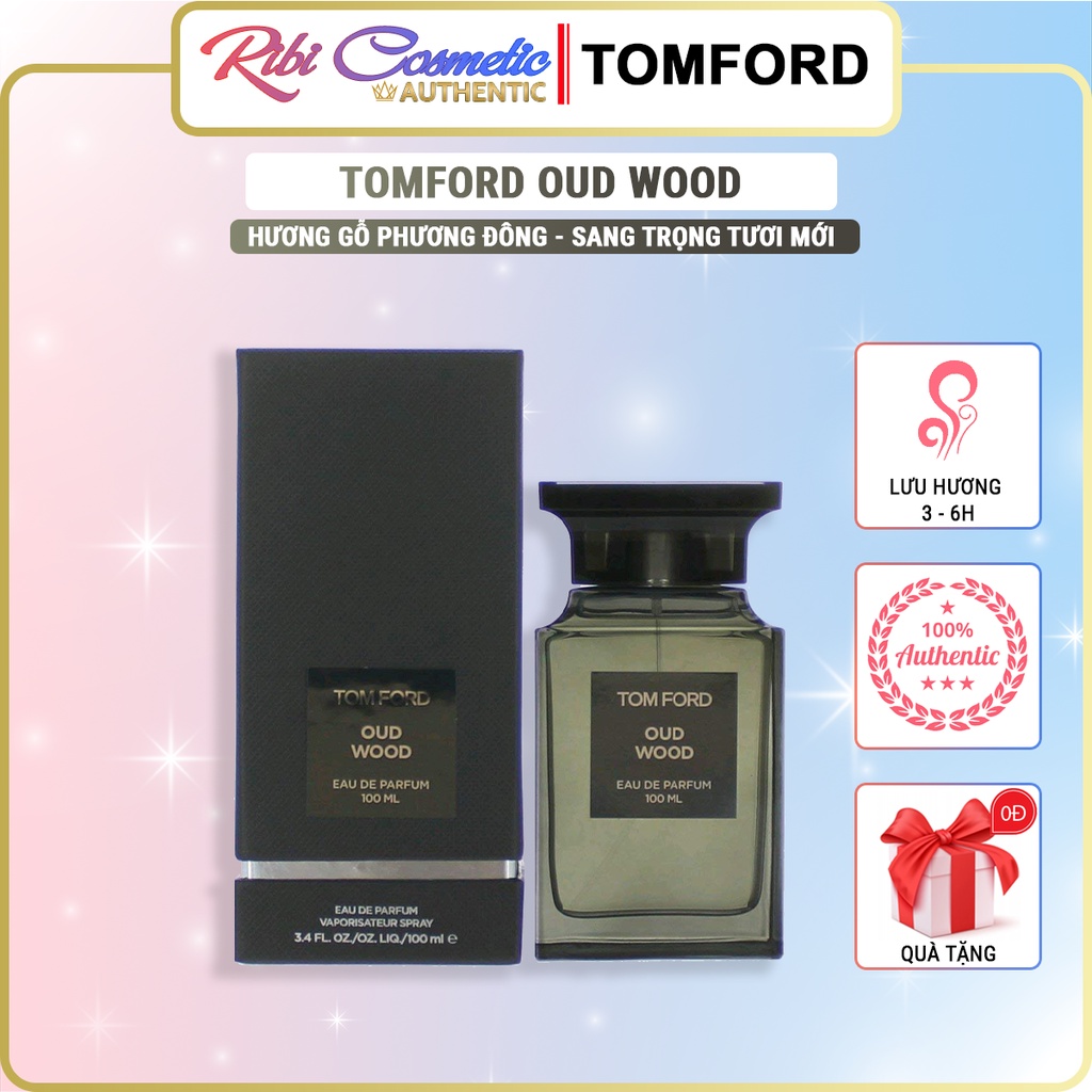 Nước hoa unisex nam nữ TomFord TF OUD Wood EDP , Tom Ford lưu hương lâu 8 - 12 giờ . chính hãng 100% . Ribi cosmetics .