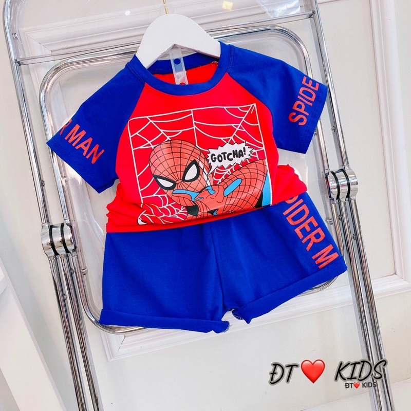BN57 (2-8 tuổi) bộ spiderman và batman cho bé từ (10-25kg)