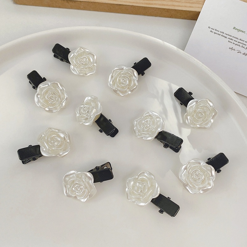 Kẹp Tóc Mini Hình Hoa Trà Thời Trang Hàn Quốc Cho Nữ