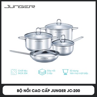 Bộ nồi 7 chi tiết cao cấp Junger JC-200
