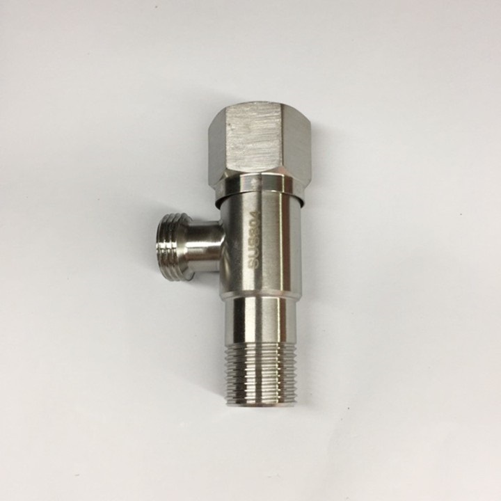 Van F , van chia nước cho vòi xịt vệ sinh và bồn cầu, Giảm áp chia bòn cầu INOX SUS 304