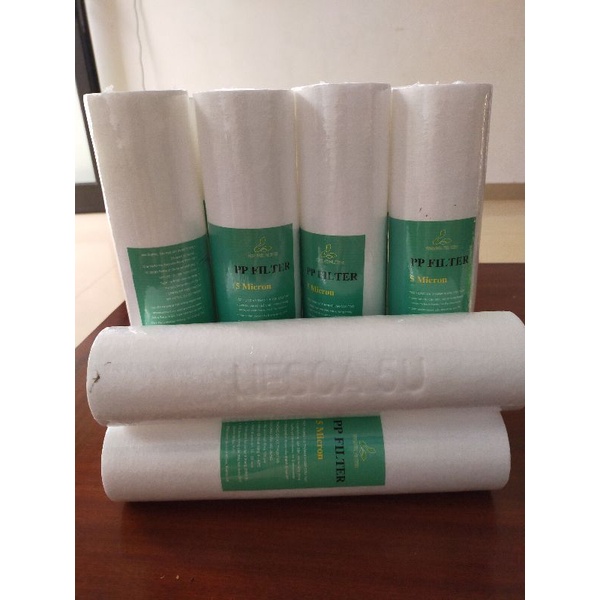 Combo 20 lõi lọc thô pp10in ,dùng cho các loại máy lọc gia đình,lọc cặn bẩn,tạp chất