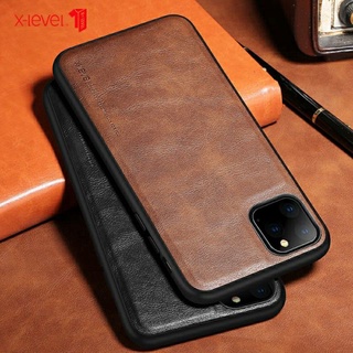 ￼Ốp lưng da iPhone iPhone 11/ 11 Pro/ 11 Pro Max hiệu X-level (New)
