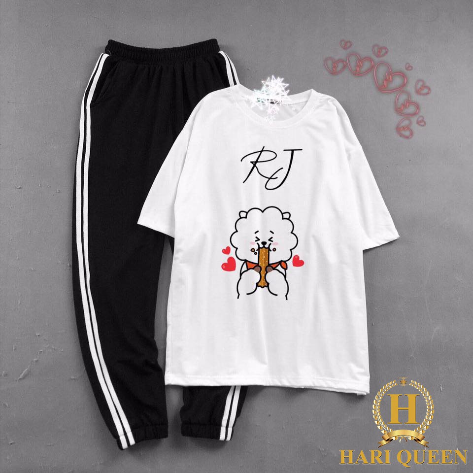 Sét áo cừu RJ + quần sọc HARI0420