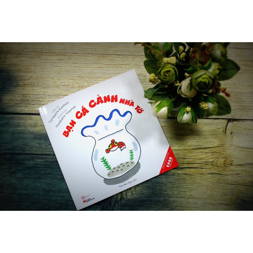 Sách - Ehon Nhật Bản: Gia Đình Tớ - Bạn Cá Cảnh Nhà Tớ