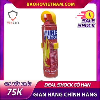 BÌNH CỨU HỎA MINI CHO XE Ô TÔ 1000ML TIỆN DỤNG