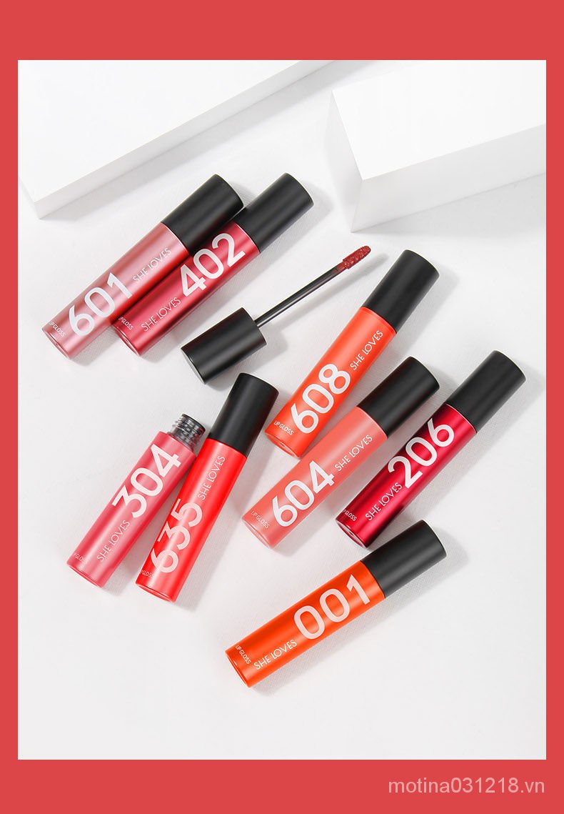 (Hàng Mới Về) Son Kem Lì Mịn Mượt Như Nhung Kháng Nước Lâu Trôi Và Không Lem Vào Cốc | BigBuy360 - bigbuy360.vn