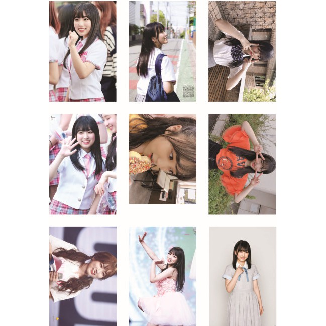 Lomo card 36 ảnh thành viên IZONE - NAKO
