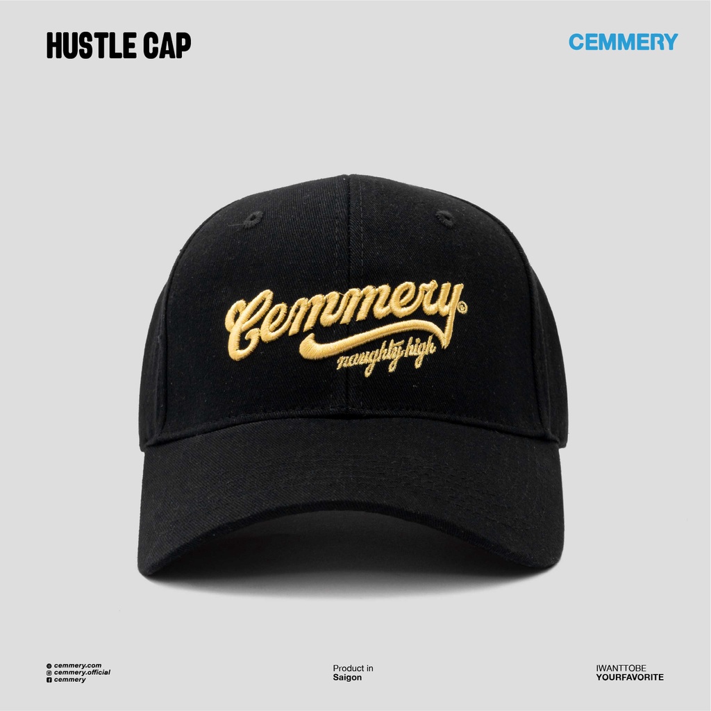 Mũ Lưỡi Trai LocalBand Cemmery "HUSTLE CAP" # 4 Color