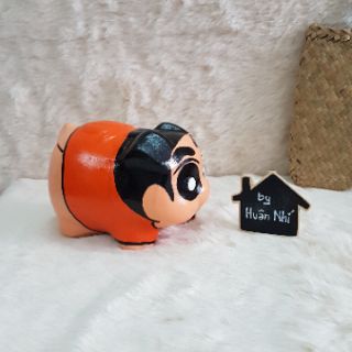 Heo đất handmade - Shin bút chì