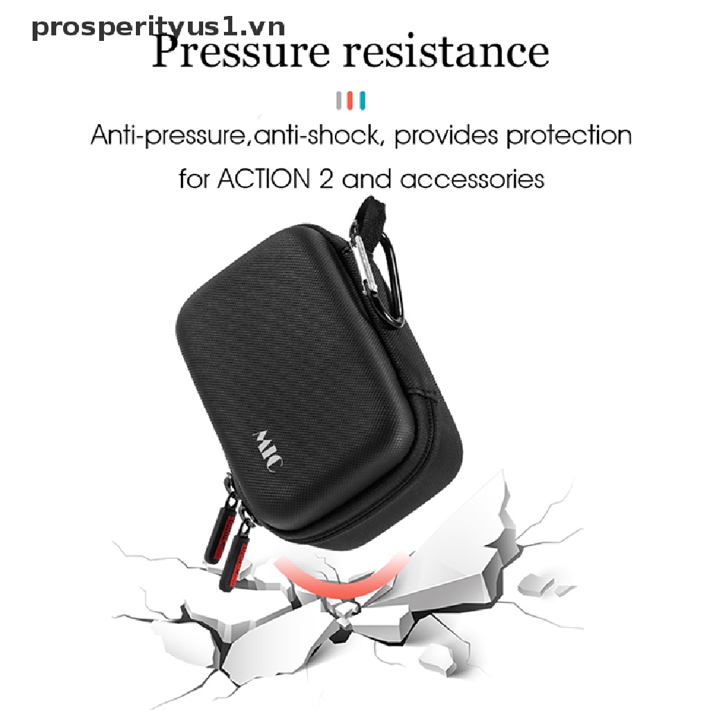 [prosperityus1] Túi Đựng Micro Không Dây DJI Mic Chống Sốc Nhỏ Gọn