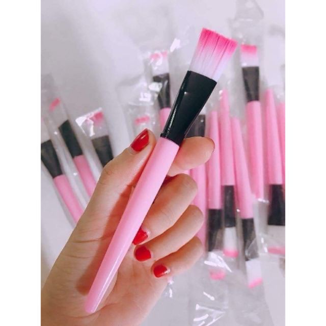 Cọ quét mặt nạ, cọ đắp mặt nạ cán hồng chăm sóc da tiện dụng Store4girls