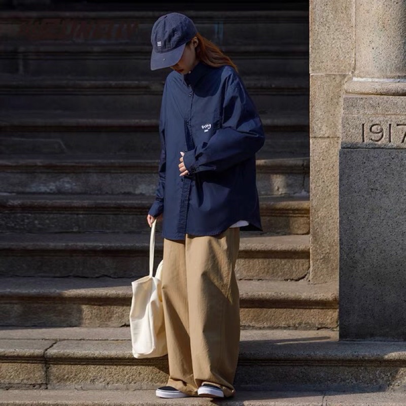 Áo sơ mi nelly sale (có sẵn) túi heybig smile