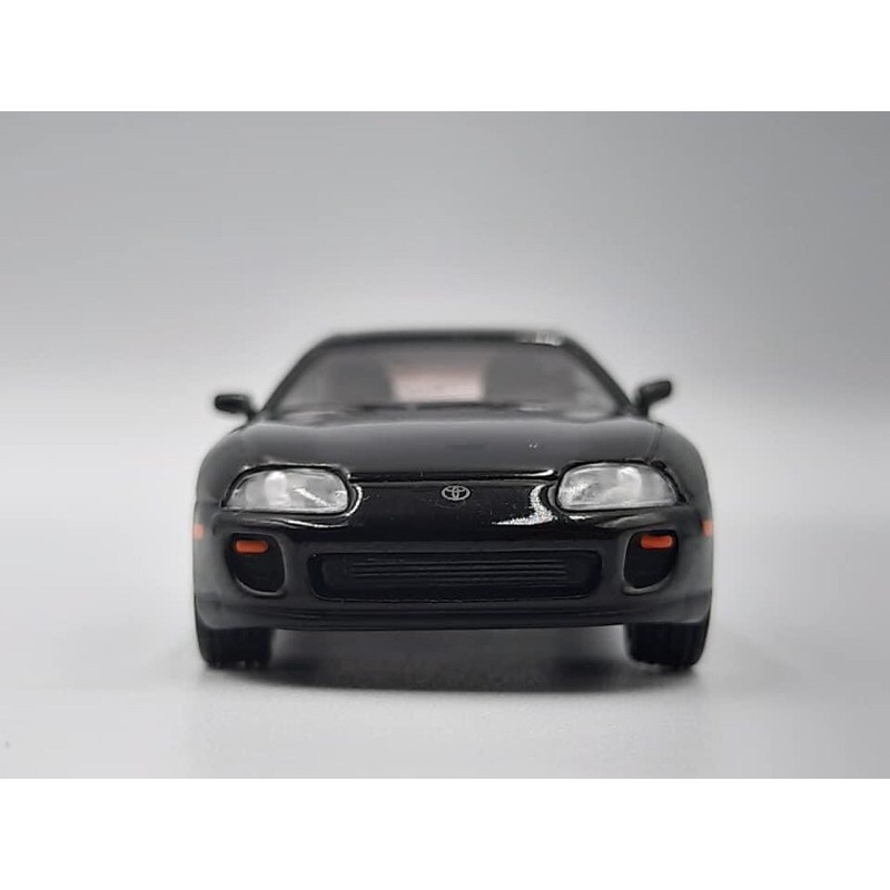 Xe Mô Hình Toyota Supra (JZA80) 1:64 MiniGT ( Đen )