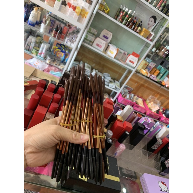 Chì kẻ mày 2 màu nâu đen