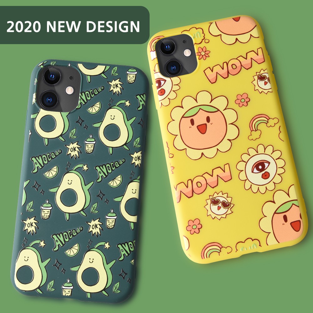 Ốp Điện Thoại Silicon Mềm In Hoạt Hình Cho Iphone Xs Max Xs Xr X 8 7 6 6s Plus 11 12 Pro Max 5 5s Se 2