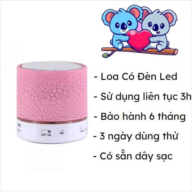 Loa Bluetooth Mini Giá Rẻ Có Led, Loa Cầm Tay S10 Hình Quả Trứng Tặng Kèm Dây Sạc