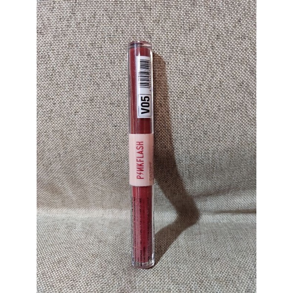 Son kem tint lì PINKFLASH sắc tố cao lâu trôi 2 đầu 30g