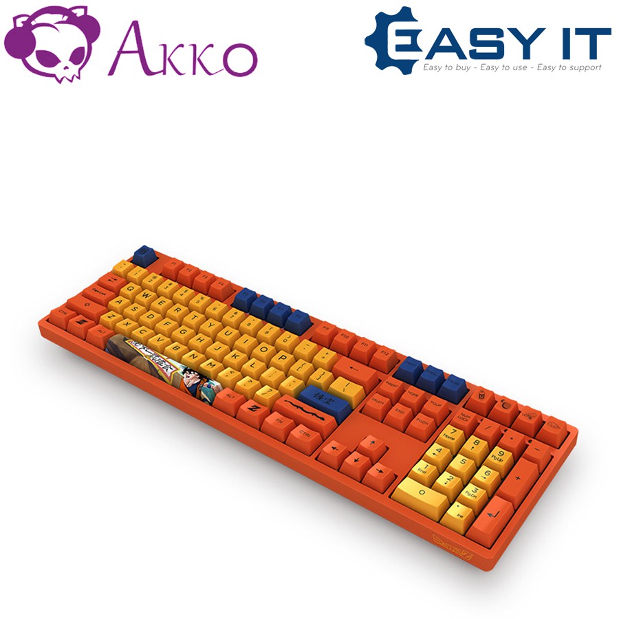 Bàn phím cơ Akko 3108 Dragon Ball Z - Goku Edition