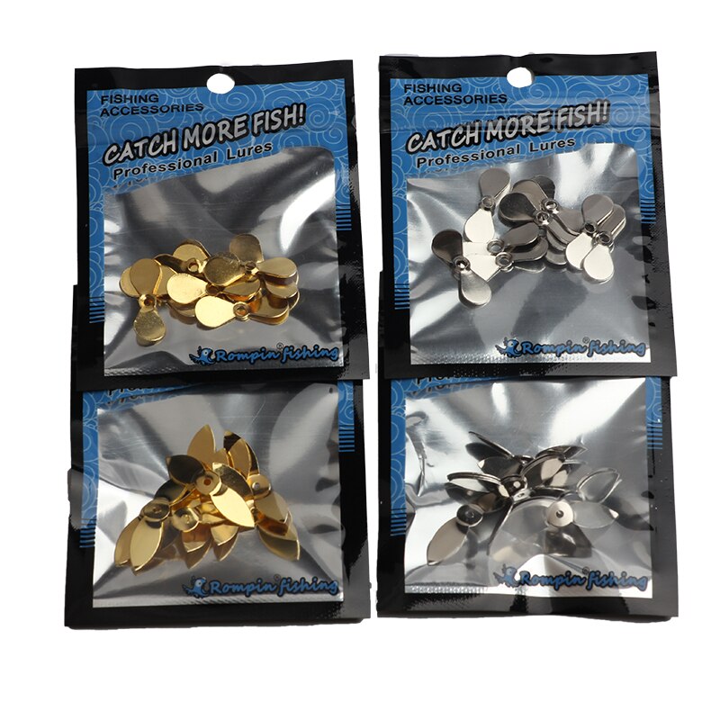 Set 10 cánh quạt gắn mồi giả hỗ trợ câu cá hiệu quả