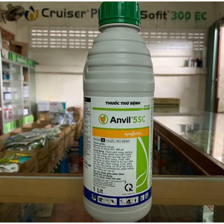Thuốc Trừ Bệnh Phổ Rộng Cây Trồng Anvil 5sc chai 1L Cty Syngenta- VTNN24h