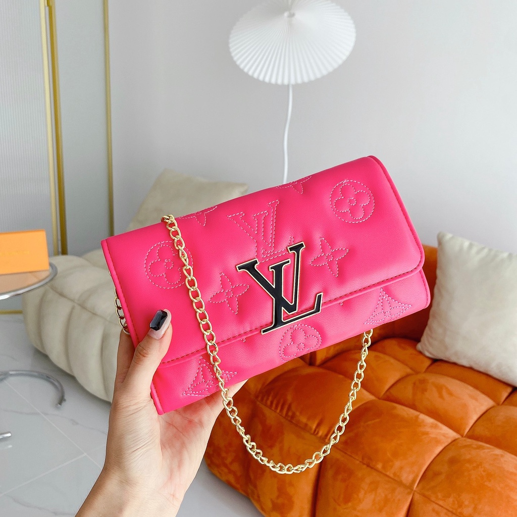 Túi Đeo Chéo Màu Trơn Thêu Họa Tiết Sang Trọng Thời Trang Cho Nữ L 2022