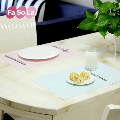 Đệm bàn ăn Fasola Nhật Bản đệm bàn ăn kiểu Châu Âu đệm bàn ăn kiểu Tây dùng cho gia đình đệm đế nồi chịu nhiệt