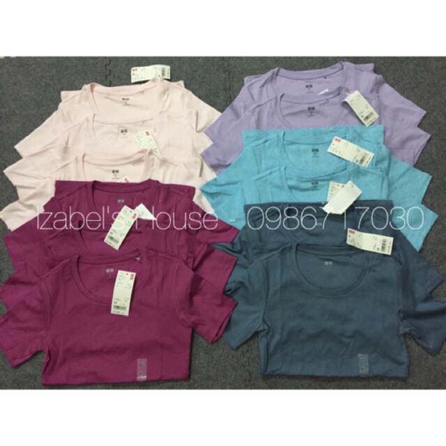 Áo phông nữ cotton Uniqlo authentic 100%