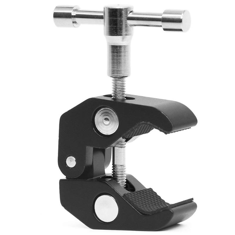 Bộ Kẹp Gắn Máy Ảnh / Đèn / Ô / Kệ / Đĩa Kính 1 / 4 Và 3 / 8
