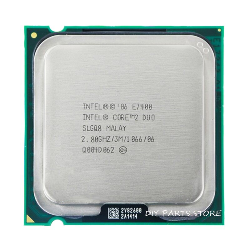 Ổ Cắm Intel Core 2 Duo E7400 Lga 775 Cpu (2.8Ghz / 3m / 1066ghz)