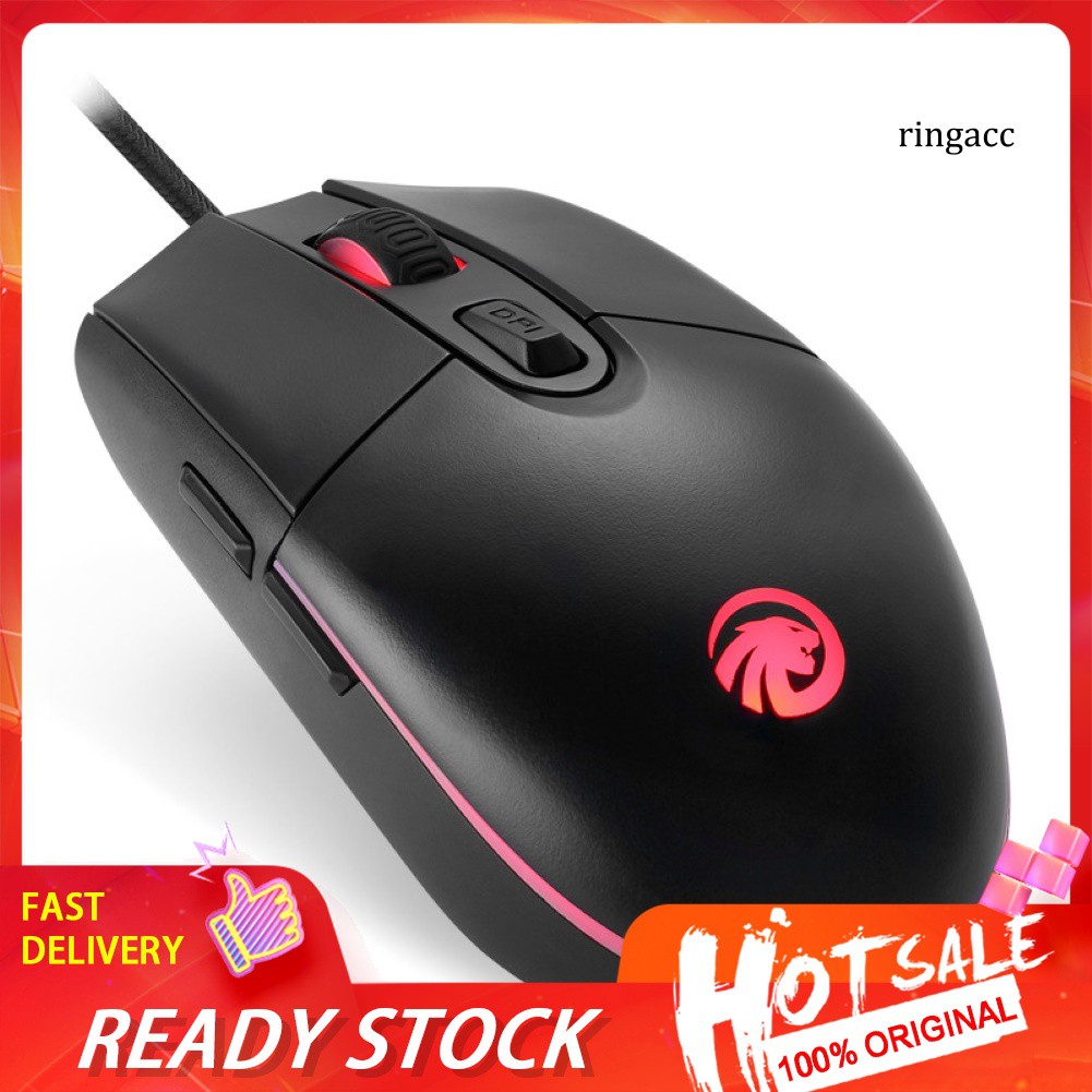 Chuột Máy Tính Usb Gắn Đèn Led Nhiều Màu