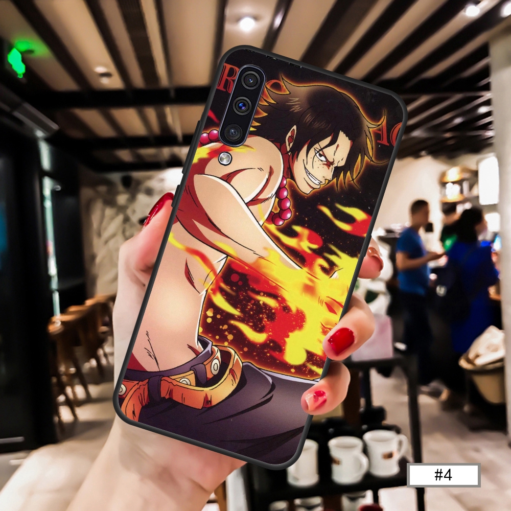 Ốp điện thoại mềm hình nhân vật anime One Piece cho SAMSUNG A10 A20 A30 A50 A7 A8 A9 A2 Core J2 Pro J2 Pime