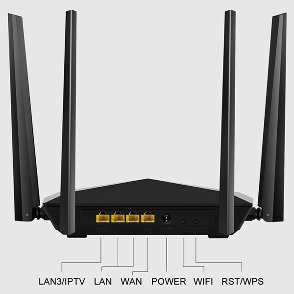 Bộ phát wifi băng tần kép 1200Mbps AC6 Tenda