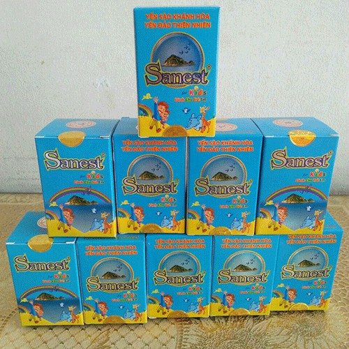 Yến sào Khánh Hòa SANEST KID cho trẻ COMBO 10 hủ