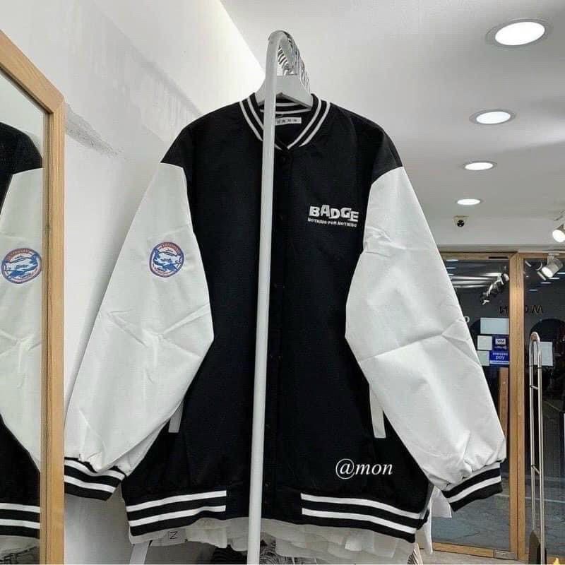 [Ảnh thật]ÁO KHOÁC DÙ KIỂU BOMBER LOGO THÊU | BigBuy360 - bigbuy360.vn