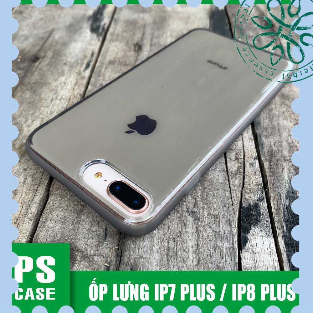 [người bán địa phương] Ốp lưng dẻo đen mờ chống sốc cao cấp dành cho iPhone 7 Plus / iPhone 8 Plus - PS Case phân phối