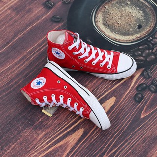Giày Cvs AllStar Classic Cổ Cao Nam Đỏ Tươi