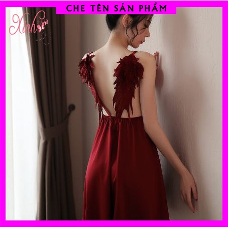 Váy Ngủ Thiên Thần Sexy B136 Huyền Bí, Gợi Cảm Đầy Mê Đắm, Tên Sản Phẩm Được Che Kín Đáo Khách Hàng Yên Tâm Nhận Hàng