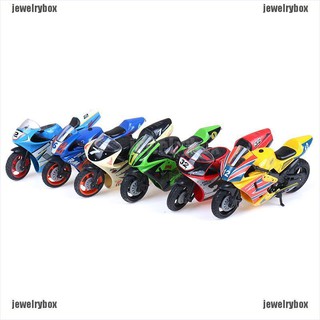 JXBOX 1:18 Metal Motorcycle Model Toy Sport Race Model Motorbike For Children Gift