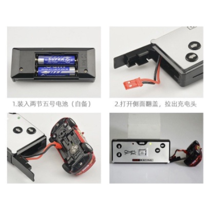 Xe hơi điều khiển từ xa mini đặt trong lon Coke