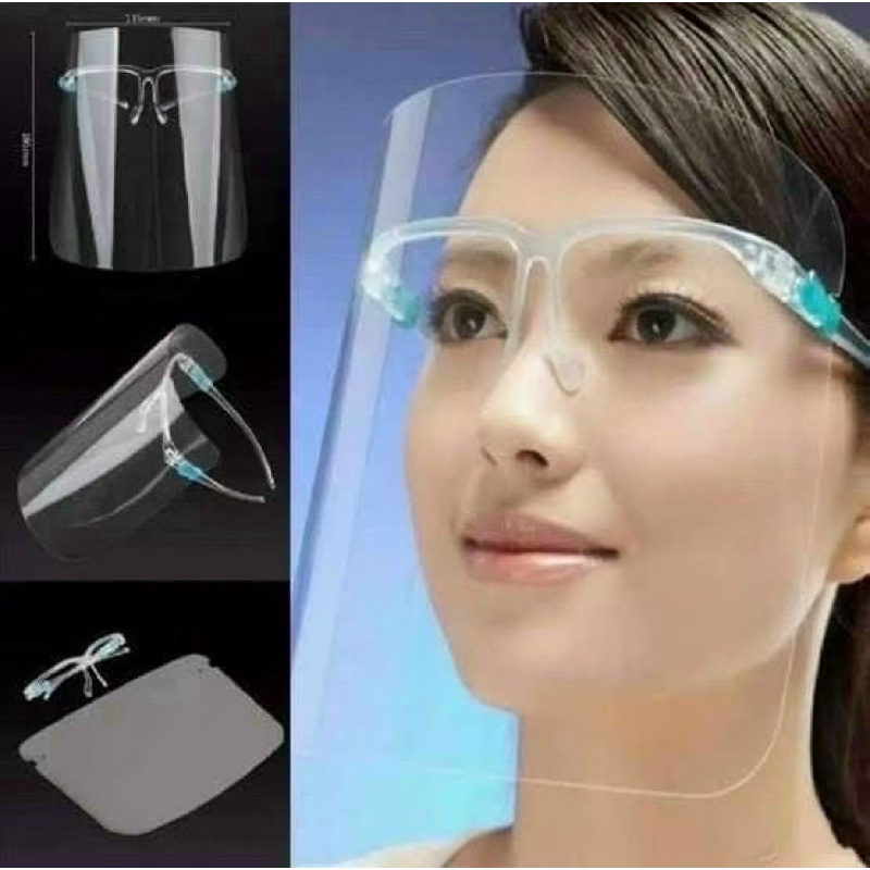 Kính chống giọt bắn FACESHIELD, kính bảo hộ, chống bụi đi đường